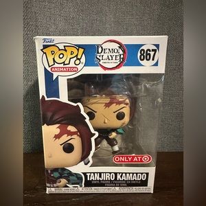 FUNKO POP ANIMATION DEMON SLAYER TANJIRO KAMADO TARGET EXCLUSIVE 867